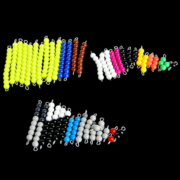 Montessori Math Materials Beads Game for Early Preschool Learning Family Toy Montessori Math Materials Beads Game for Early Preschool Learning Family Toy